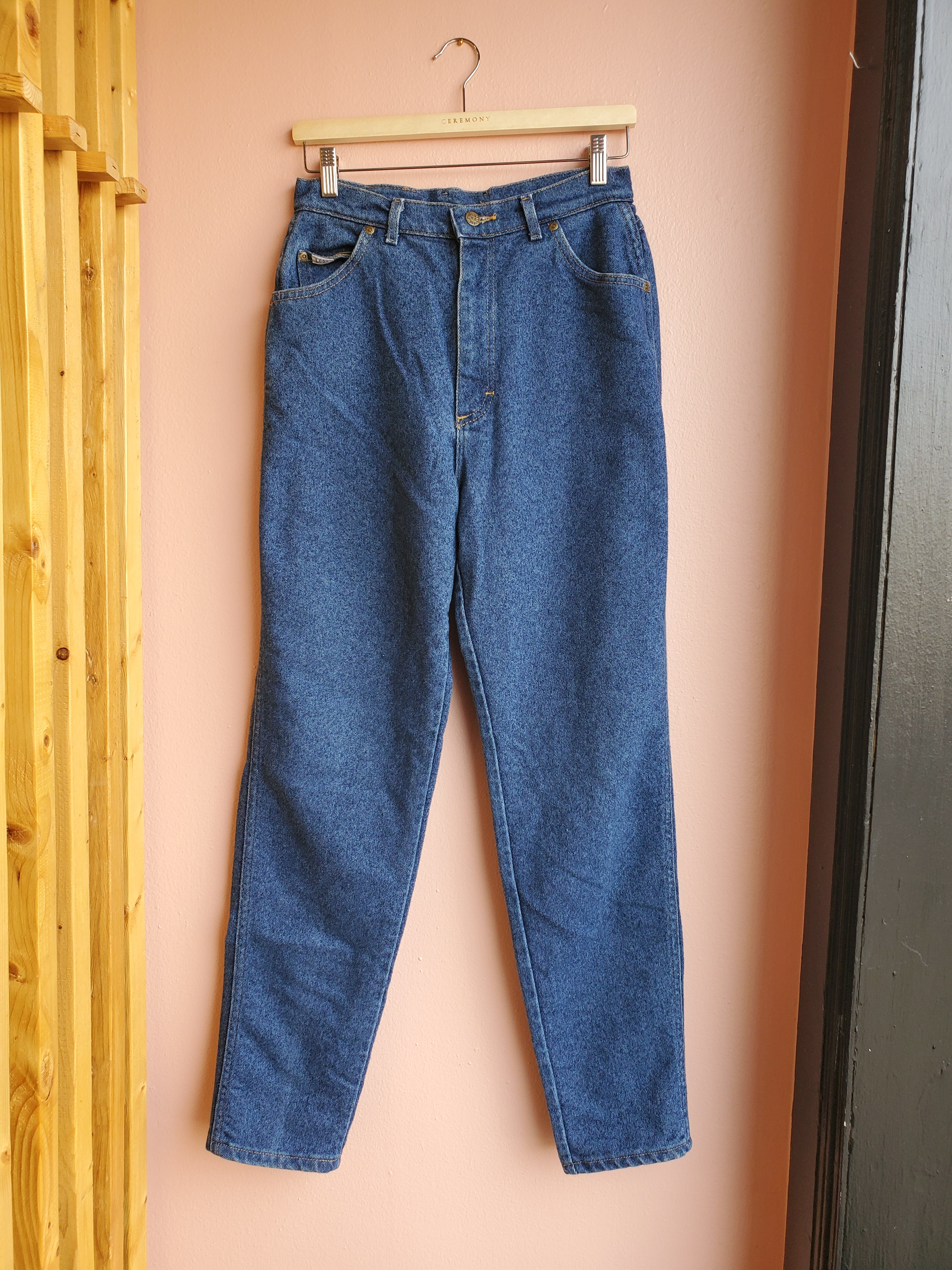 Vintage Lee Dark Wash Jeans / Sz 14L
