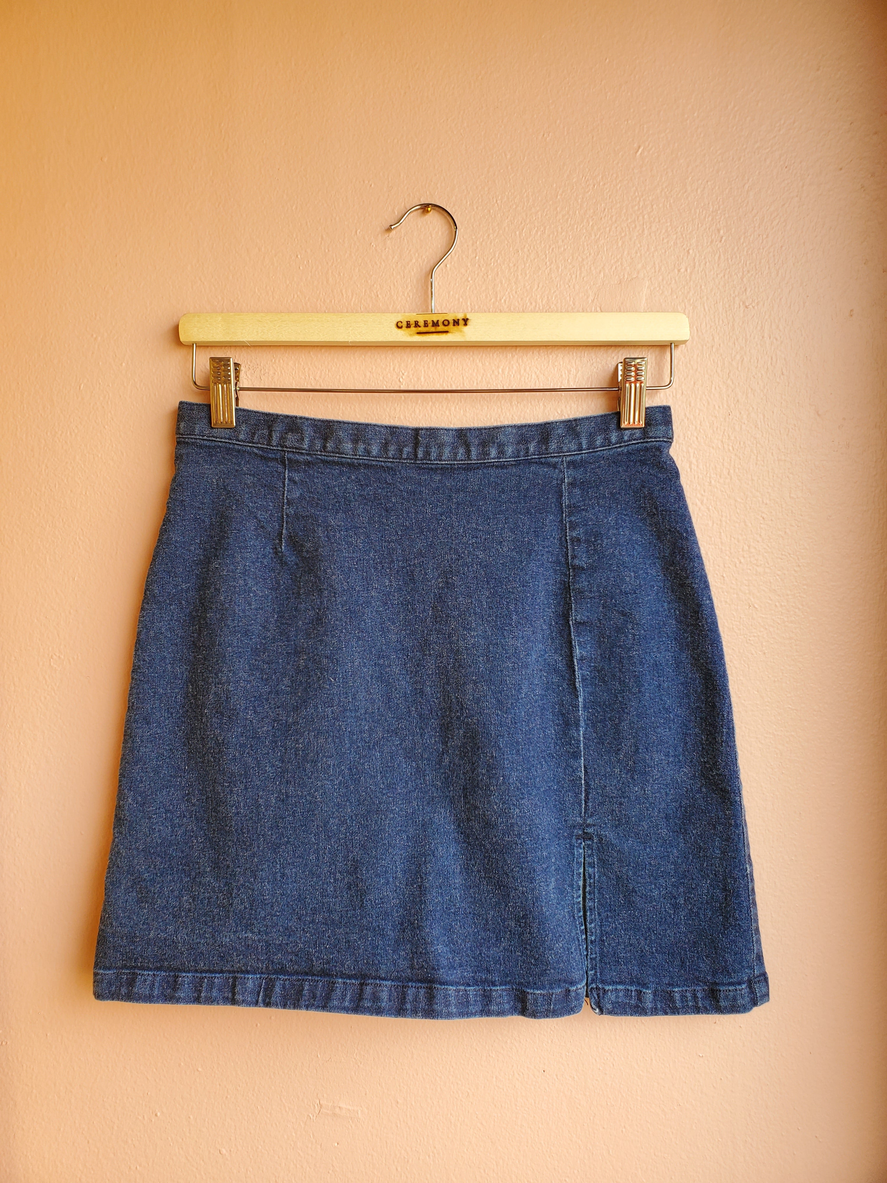 Vintage Limited Denim Skirt / Sz 6