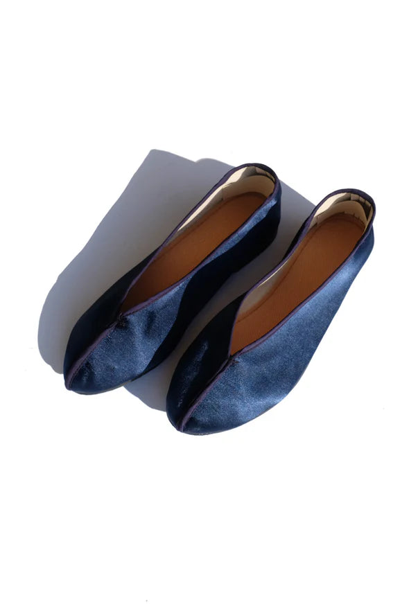 Wax Apple Theater Shoes / Solid Navy
